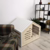 Modern design dog crate with acrylic door Venlo. Dog house/dog bed/dog furniture/indoor dog crate/dog kennel/dog crate furniture.