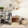Modern Luxury Dog Crate Condo with lifting door -stylish addition to your living space.